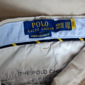 Polo Ralph Lauren Montana Khaki Chino Pants 48x32